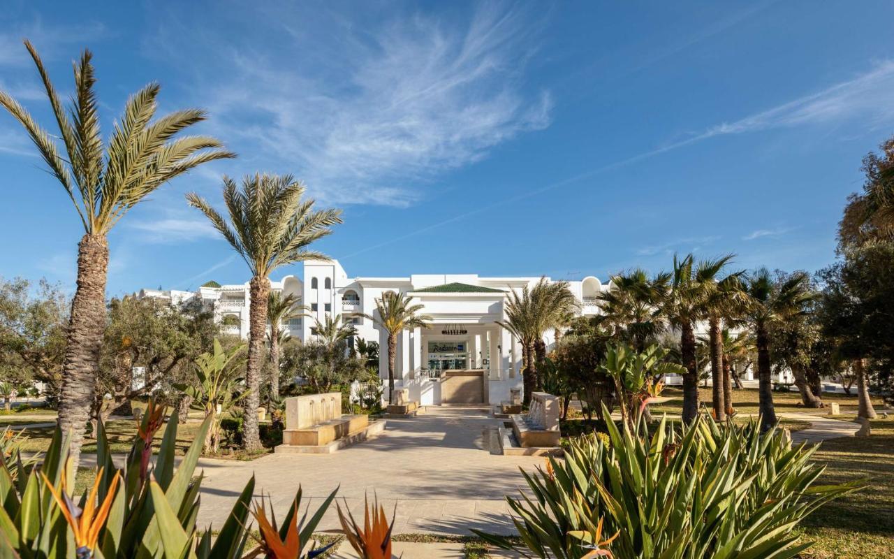 เรดิสัน บลู รีสอร์ท แอนด์ ทาลาสโซ, ฮัมมาเมต ฮัมมาเม็ต ภายนอก รูปภาพ The main entrance of the hotel